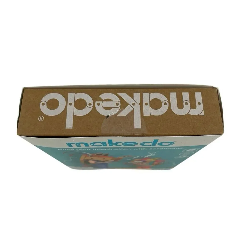 Makedo Explore 50-Piece Cardboard Construction Tool Set Kids STEM Toy NIB